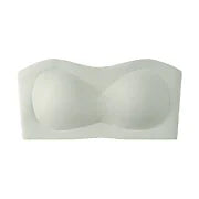 💞Womens Strapless Bras Push Up Bandeau Bra Non Slip Wireless Supportive Padded Bras Seamless Comfortable Tube Jelly Bras
