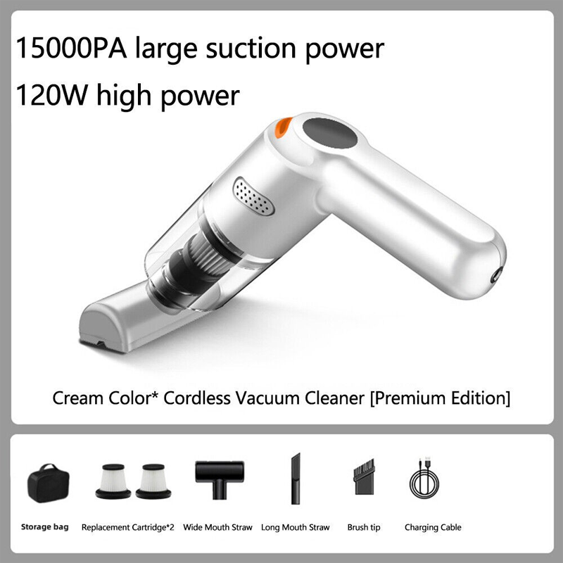 ⏳Time-Limited Special⏰Cordless car vacuum – 10000Pa suction, lightweight, long battery life!🚗💨
