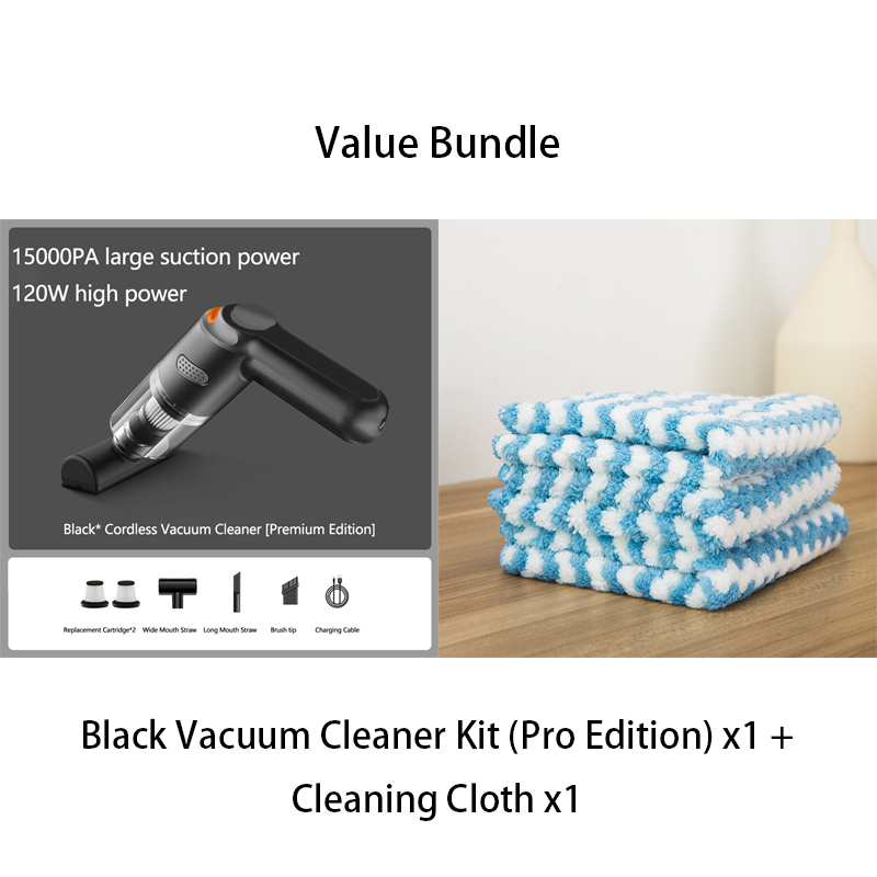 ⏳Time-Limited Special⏰Cordless car vacuum – 10000Pa suction, lightweight, long battery life!🚗💨